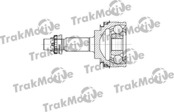 TrakMotive 40-0749 - Шарнирный комплект, ШРУС, приводной вал autospares.lv