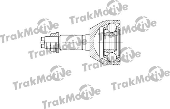 TrakMotive 40-0745 - Шарнирный комплект, ШРУС, приводной вал autospares.lv