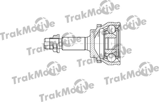 TrakMotive 40-0704 - Шарнирный комплект, ШРУС, приводной вал autospares.lv