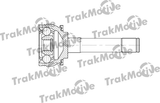 TrakMotive 40-0718 - Шарнирный комплект, ШРУС, приводной вал autospares.lv