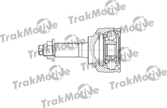 TrakMotive 40-0733 - Шарнирный комплект, ШРУС, приводной вал autospares.lv