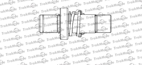 TrakMotive 35-0008 - Приводной вал autospares.lv