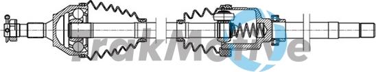 TrakMotive 30-1404 - Приводной вал autospares.lv