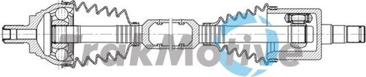 TrakMotive 30-1415 - Приводной вал autospares.lv