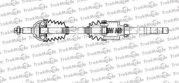 TrakMotive 30-1118 - Приводной вал autospares.lv