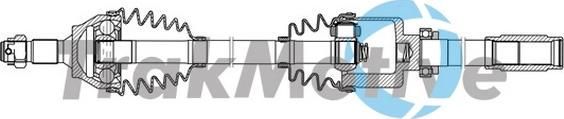 TrakMotive 30-1883 - Приводной вал autospares.lv
