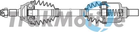 TrakMotive 30-1882 - Приводной вал autospares.lv