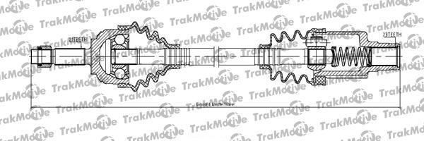 TrakMotive 30-1218 - Приводной вал autospares.lv