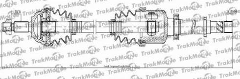 TrakMotive 30-1225 - Приводной вал autospares.lv