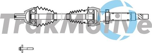 TrakMotive 30-1717 - Приводной вал autospares.lv