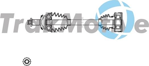 TrakMotive 30-1730 - Приводной вал autospares.lv