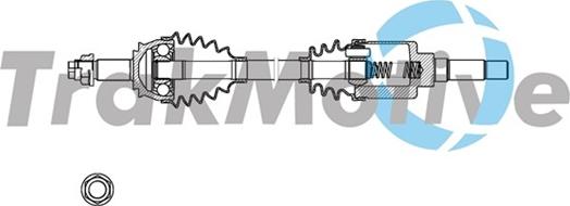 TrakMotive 30-1726 - Приводной вал autospares.lv