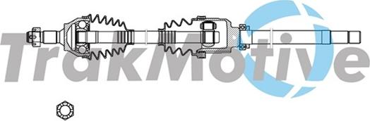 TrakMotive 30-1723 - Приводной вал autospares.lv