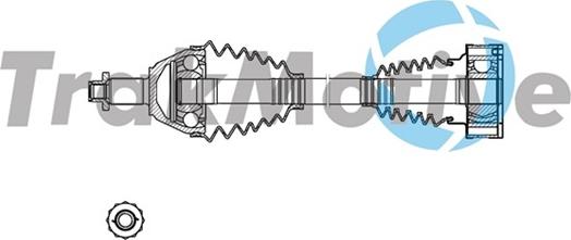 TrakMotive 30-1722 - Приводной вал autospares.lv