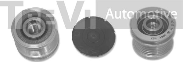 Trevi Automotive AP1012 - Шкив генератора, муфта autospares.lv