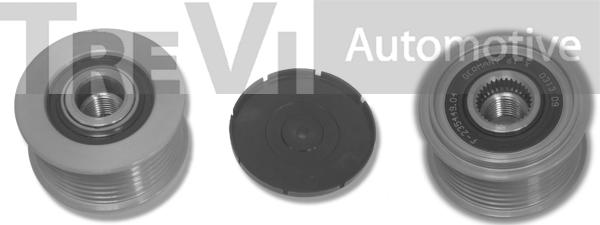 Trevi Automotive AP1076 - Шкив генератора, муфта autospares.lv