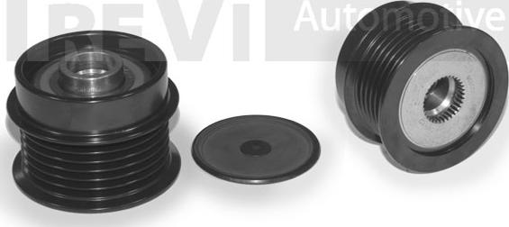 Trevi Automotive AP1180 - Шкив генератора, муфта autospares.lv