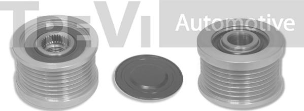 Trevi Automotive AP1225 - Шкив генератора, муфта autospares.lv