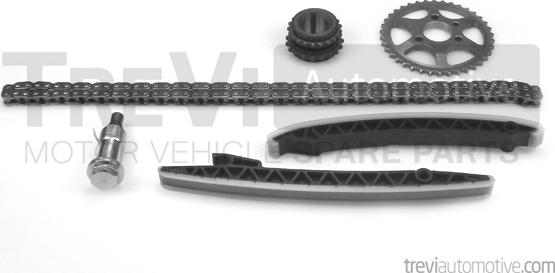 Trevi Automotive KC1082 - Комплект цепи привода распредвала autospares.lv