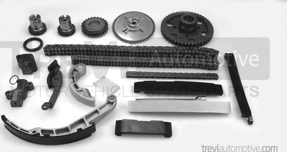 Trevi Automotive KC1166 - Комплект цепи привода распредвала autospares.lv