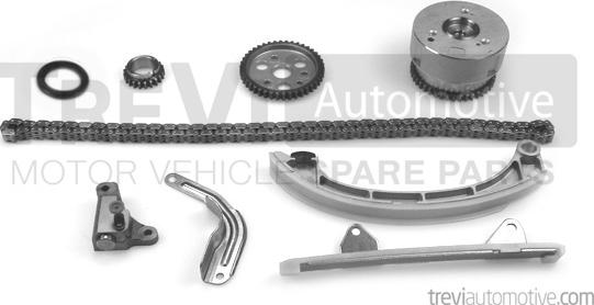 Trevi Automotive KC1110 - Комплект цепи привода распредвала autospares.lv