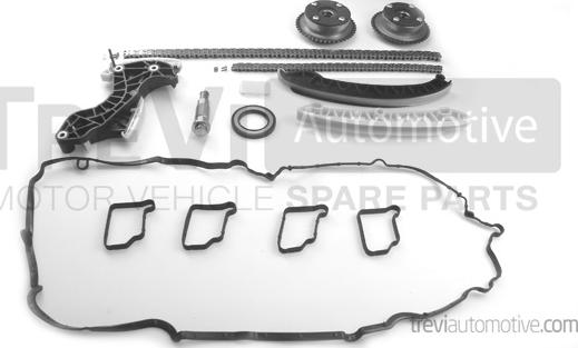 Trevi Automotive KC1125 - Комплект цепи привода распредвала autospares.lv