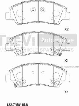 Meyle 025 253 3715/PD - Тормозные колодки, дисковые, комплект autospares.lv