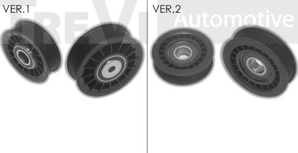 Trevi Automotive TA1012 - Ролик, поликлиновый ремень autospares.lv