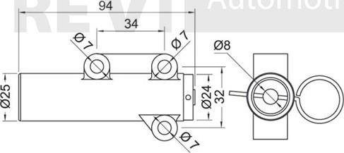 Trevi Automotive TD1581 - Успокоитель, зубчатый ремень autospares.lv