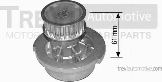 Trevi Automotive TP641-1 - Водяной насос autospares.lv