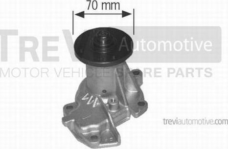 Trevi Automotive TP655 - Водяной насос autospares.lv