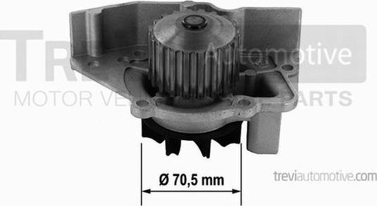 Trevi Automotive TP1011 - Водяной насос autospares.lv