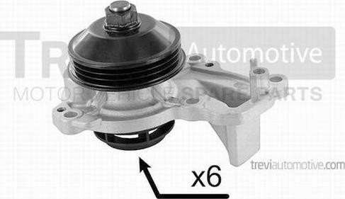 Trevi Automotive TP1339 - Водяной насос autospares.lv