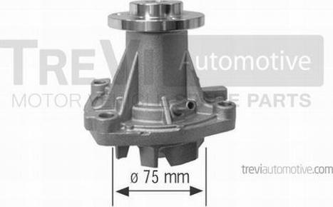 Trevi Automotive TP771 - Водяной насос autospares.lv