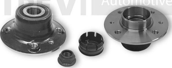 Trevi Automotive WB1544 - Подшипник ступицы колеса, комплект autospares.lv