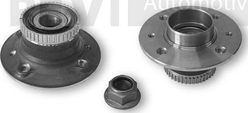 Trevi Automotive WB1573 - Подшипник ступицы колеса, комплект autospares.lv