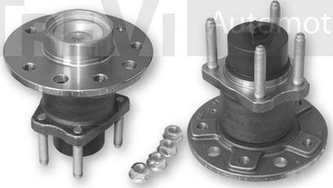 Trevi Automotive WB1629 - Подшипник ступицы колеса, комплект autospares.lv