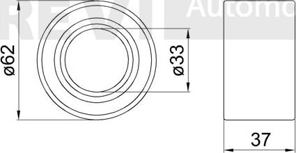 Trevi Automotive WB1842 - Подшипник ступицы колеса, комплект autospares.lv