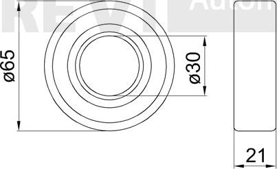 Trevi Automotive WB1851 - Подшипник ступицы колеса, комплект autospares.lv