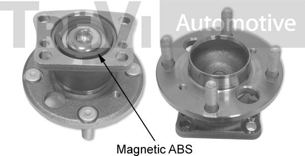 Trevi Automotive WB2269 - Подшипник ступицы колеса, комплект autospares.lv