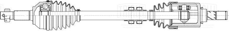 Trialli AR 1411 - Приводной вал autospares.lv