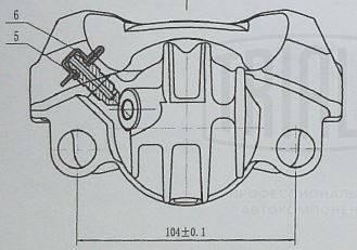 Trialli CF 012012 - Тормозной суппорт autospares.lv