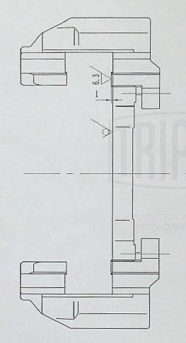 Trialli CF 032003 - Ремкомплект, тормозной суппорт autospares.lv