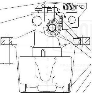 Trialli CF 102067 - Тормозной суппорт autospares.lv