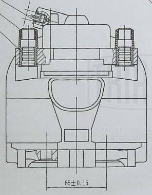 Trialli CF 102016 - Тормозной суппорт autospares.lv