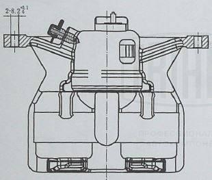 Trialli CF 185104 - Тормозной суппорт autospares.lv