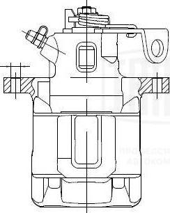 Trialli CF 182014 - Тормозной суппорт autospares.lv