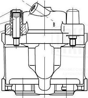 Trialli CF 182015 - Тормозной суппорт autospares.lv