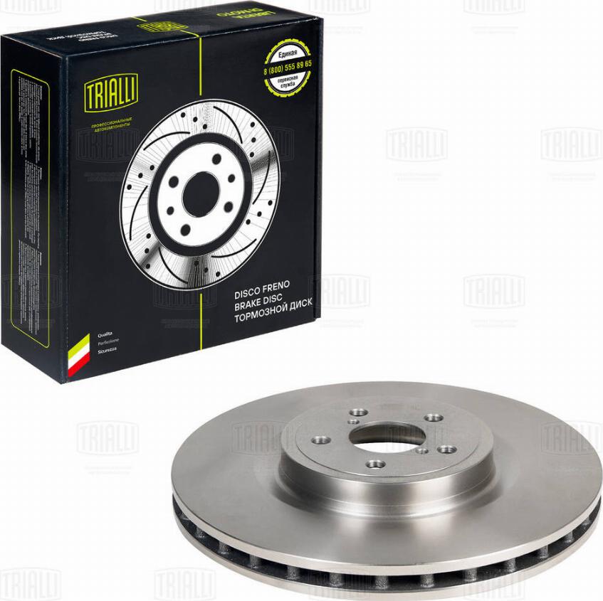 Trialli DF 220108 - Тормозной диск autospares.lv