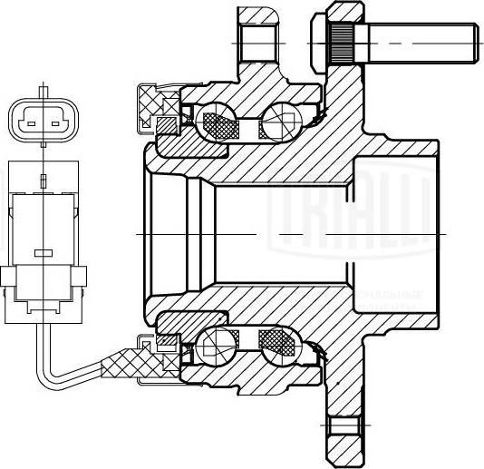 Trialli MR 2730 - Подшипник ступицы колеса, комплект autospares.lv